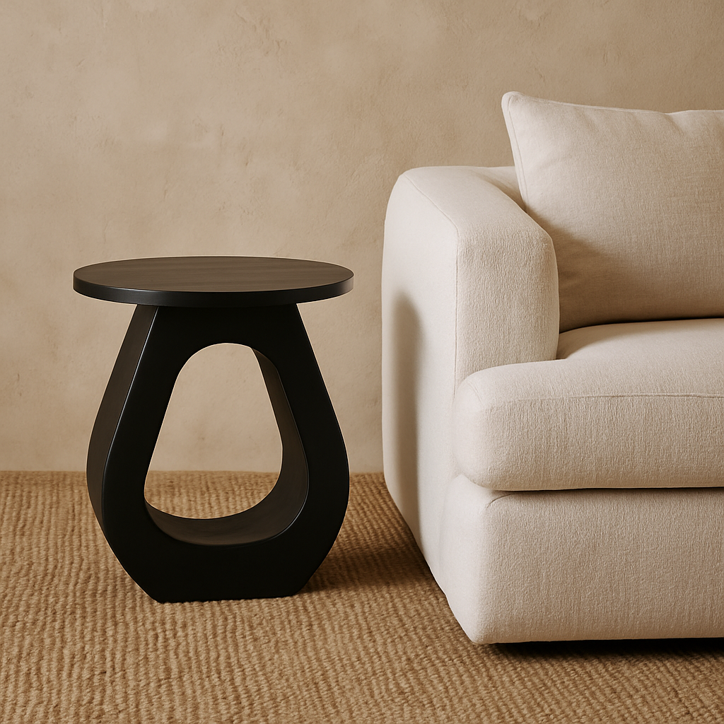 Yasmin Mango Wood Side Table
