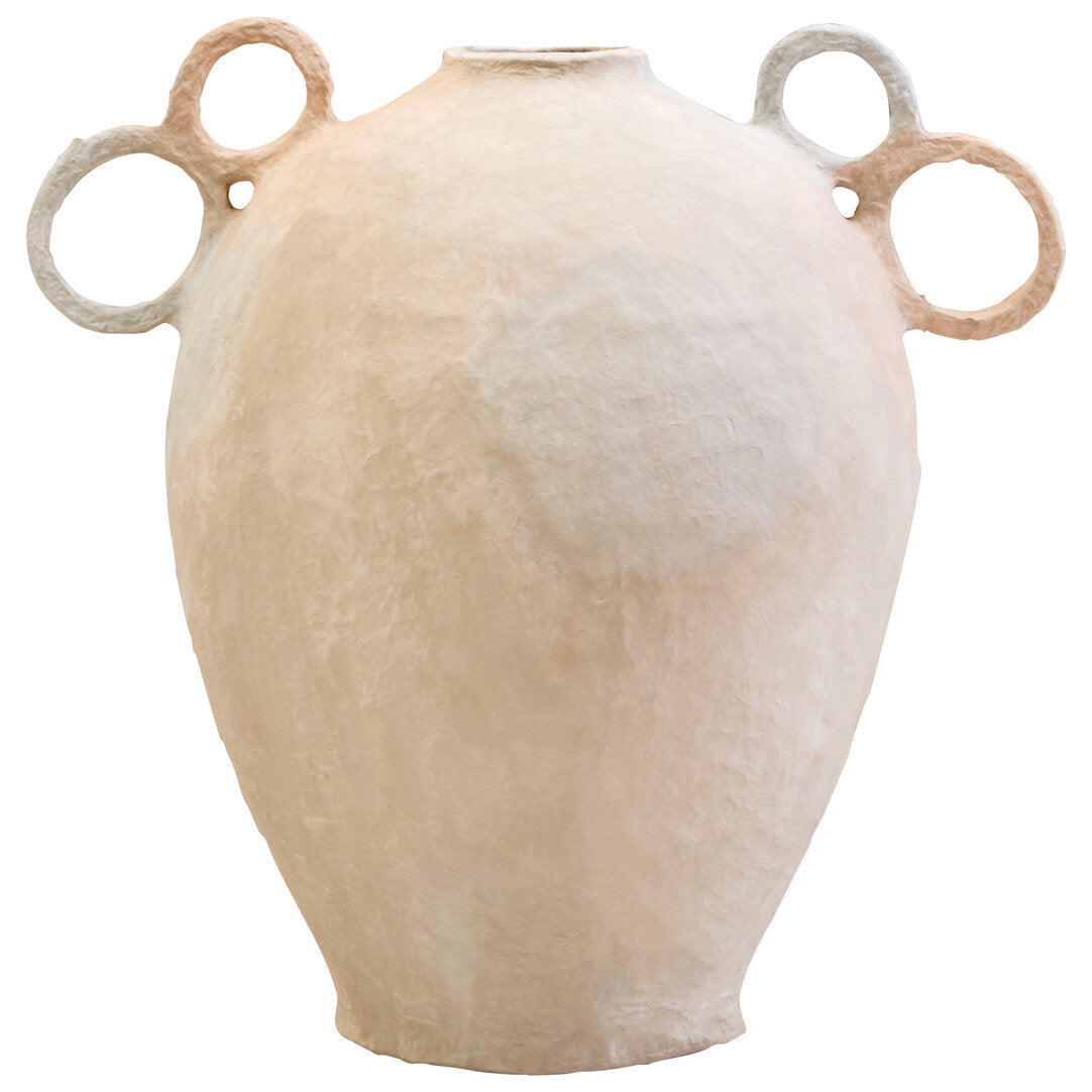 Aurora Cotton Mache Large Vase