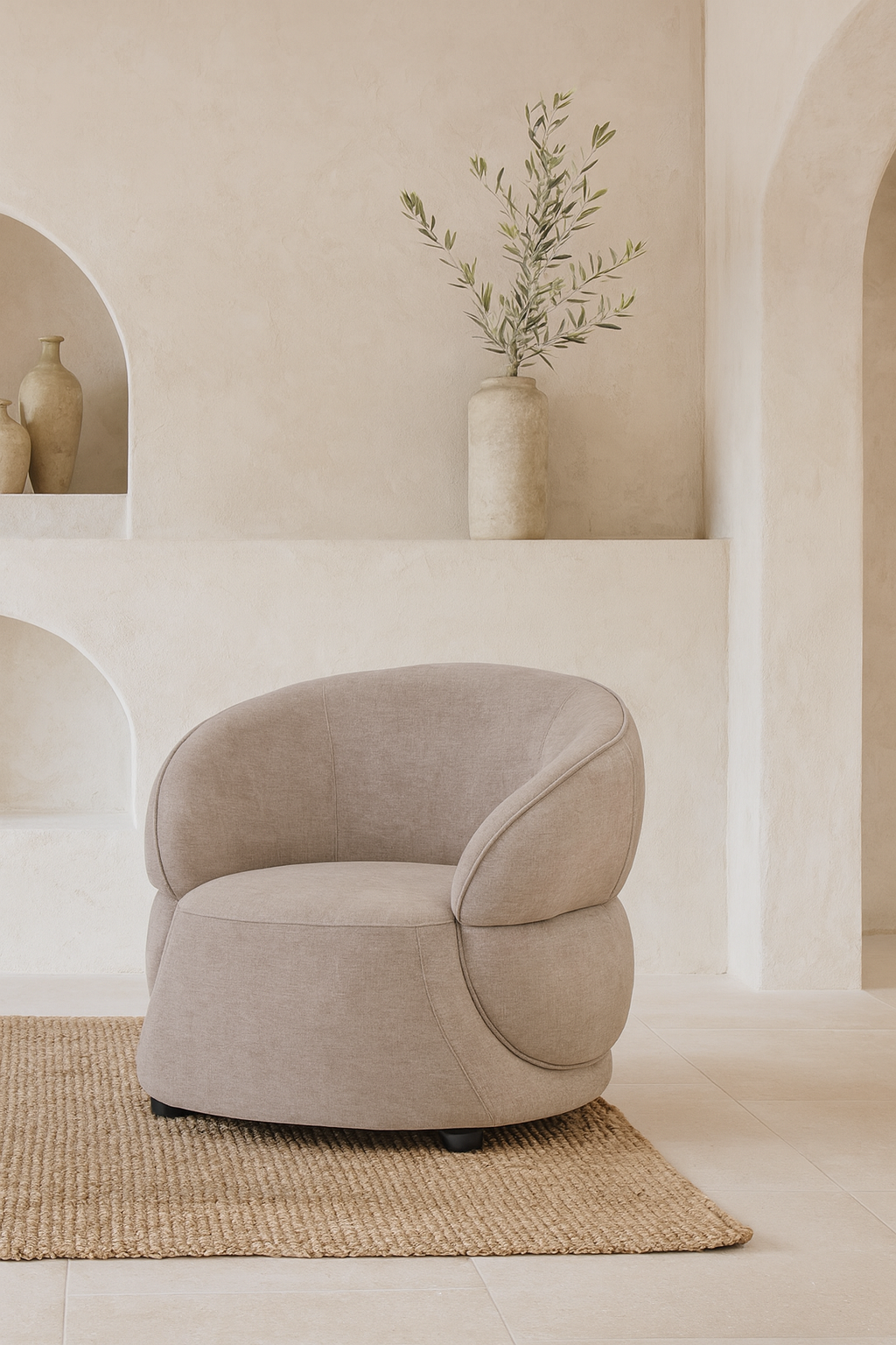 Cappella Curved Chair