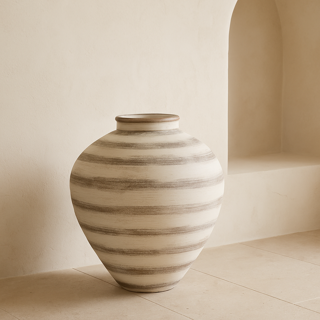 Corinth Large Stripe Vase