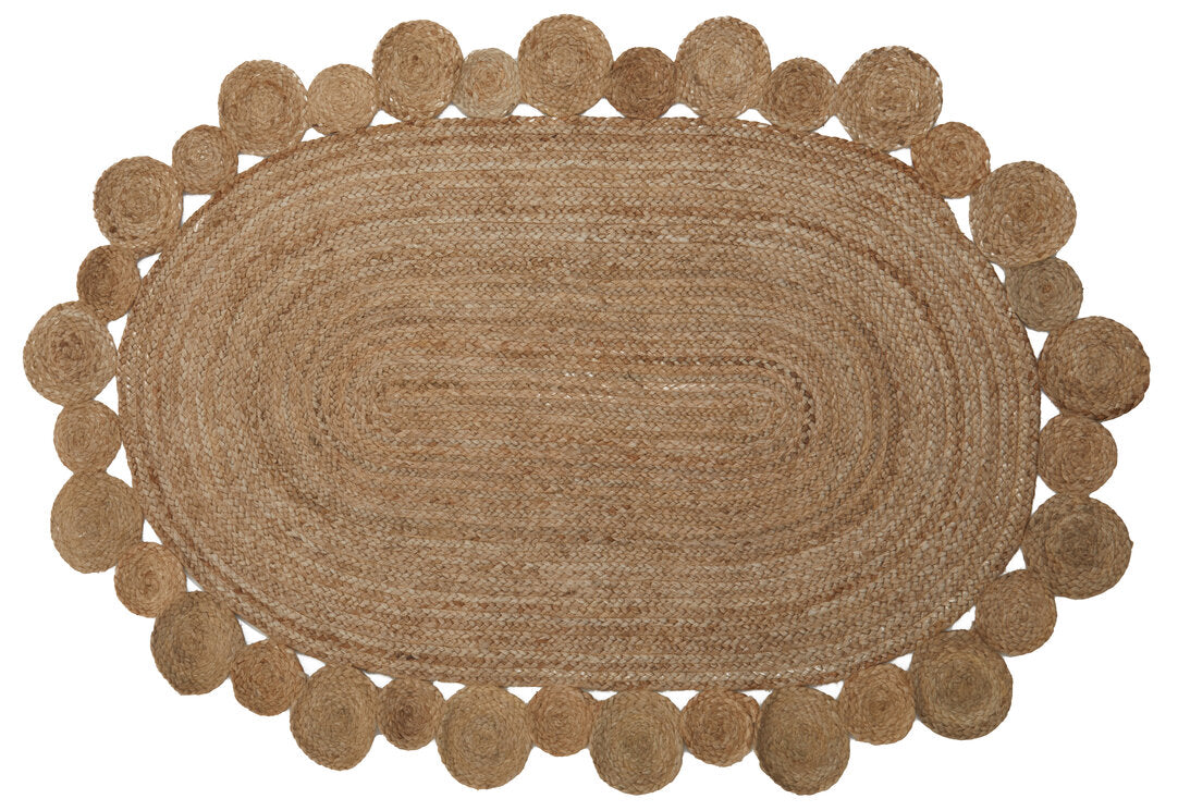 Sabbia Oval Jute Rug