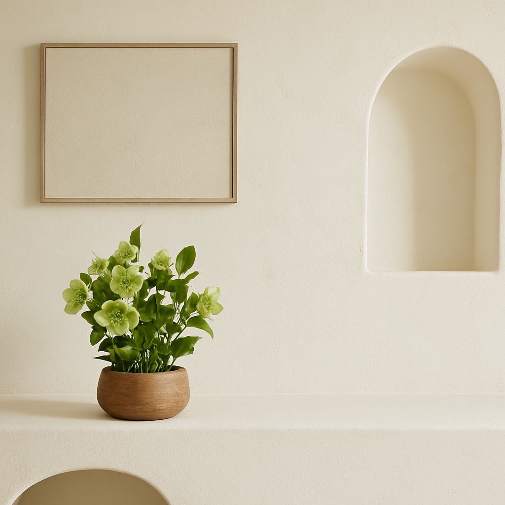 Green Hellebore Plant