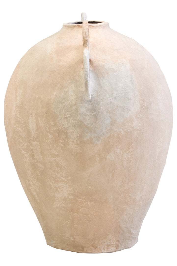 Aurora Cotton Mache Large Vase