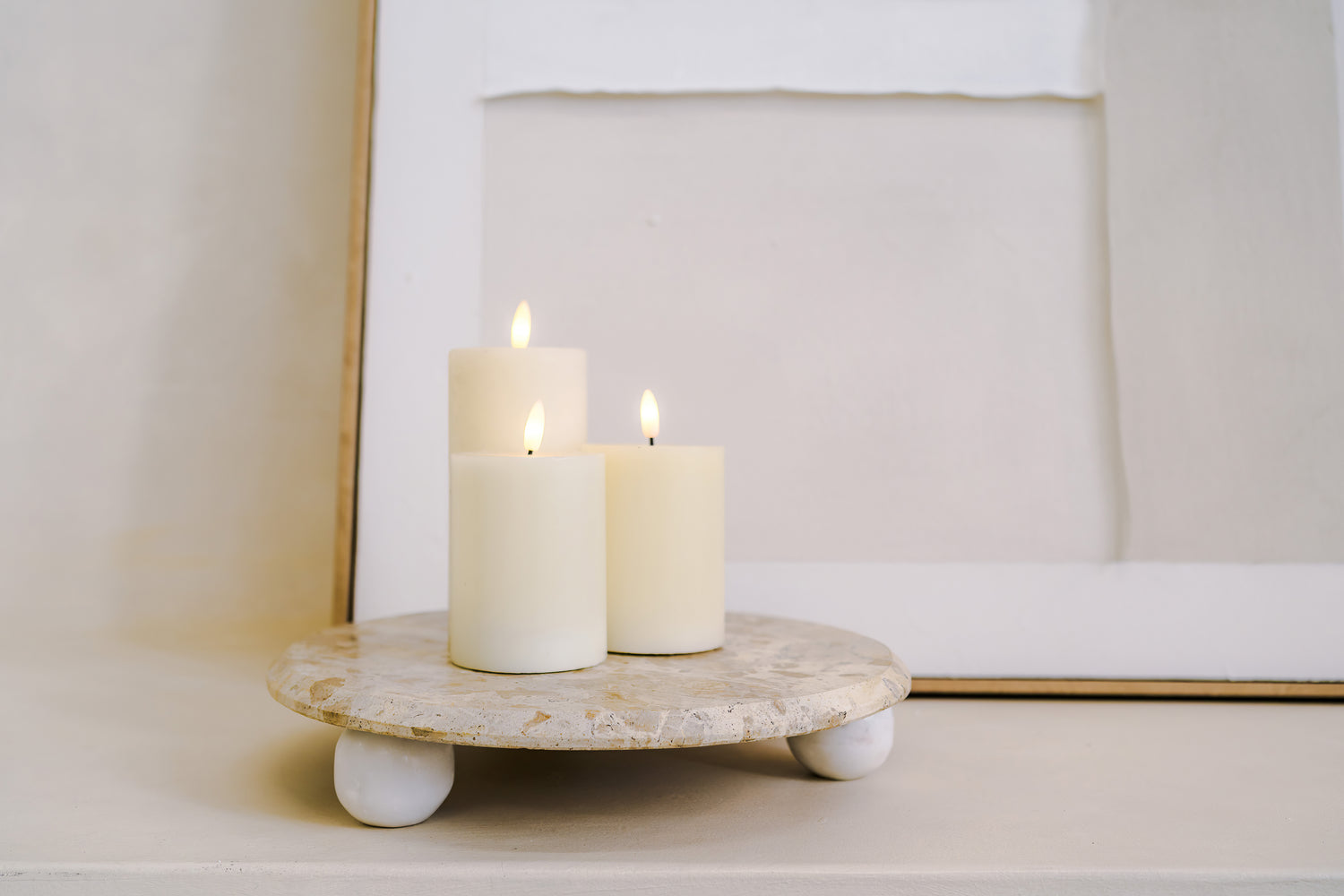 Apollo Chocolate Marble Riser